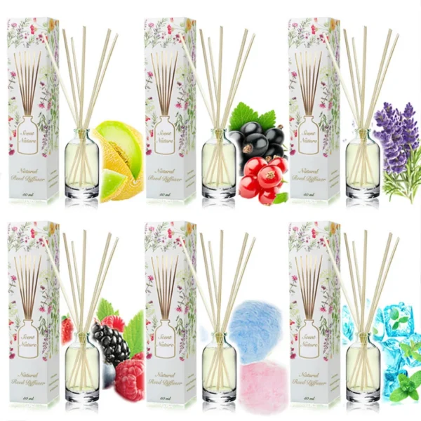 ก้านไม้หอมปรับอากาศ50ml SCENT NATURE มีราคาส่ง (ร่วมโปรฯถ้าซื้อ3จะแถม1แผ่นหอม)