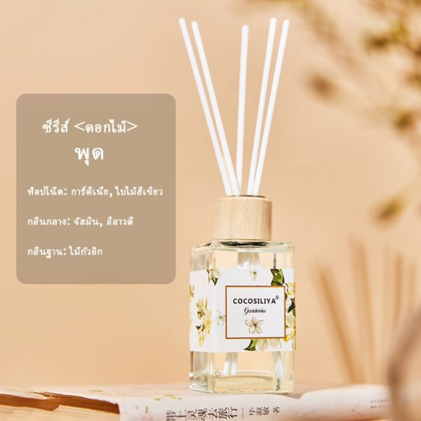 COCOSILIYA กลิ่นหอมดอกไม้ COCOSILIYA ก้านไม้หอม Reed Diffuser ก้านน้ำหอม น้ำหอมอโรม่า น้ำมันหอมระเหย ก้านหอม 150ml กลิ่นดอกพุด