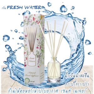 น้ำหอมไม้ปักอโรม่า scent nature กลิ่น Fresh water ขนาด 50 มล.